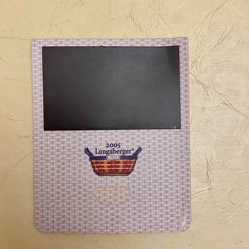 Longaberger Fan Pack: Notepad, Card Holder, Coin Purse & Number Sheet - Picture 10 of 10